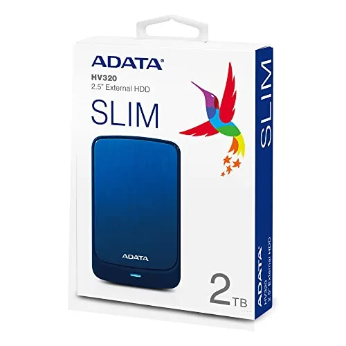 ADATA HV320 2 To Bleu - vue 7