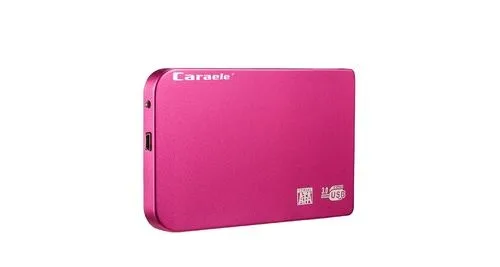 Disque dur Disque dur externe CARAELE H6 1To USB 3.0 Rose