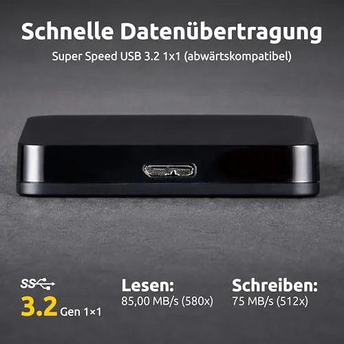 Disque dur externe Intenso Memory Play 1 TB - vue 5