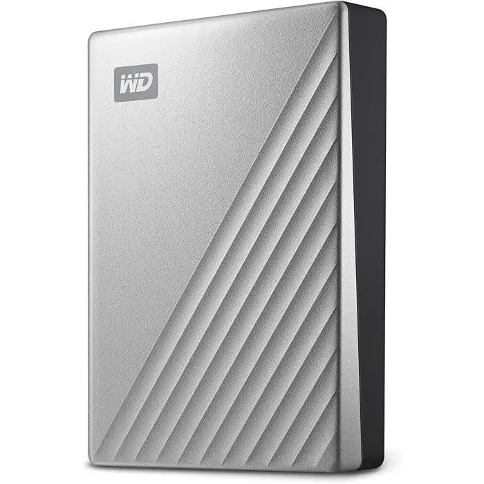 WD My Passport Ultra 2 To USB-C Argent
