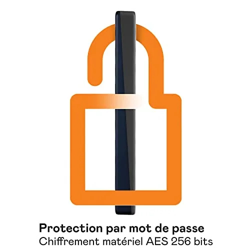 Disque dur Externe WD My Passport for Mac 4 To Bleu - vue 6