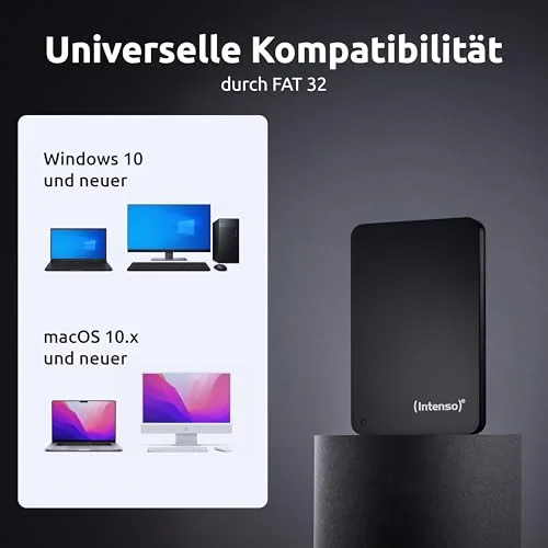 Intenso 2,5" Memory Case 5 To Noir - vue 4