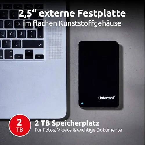 Intenso Memory Case 2 To - vue 2