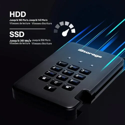 iStorage diskAshur PRO² 2 To - vue 5