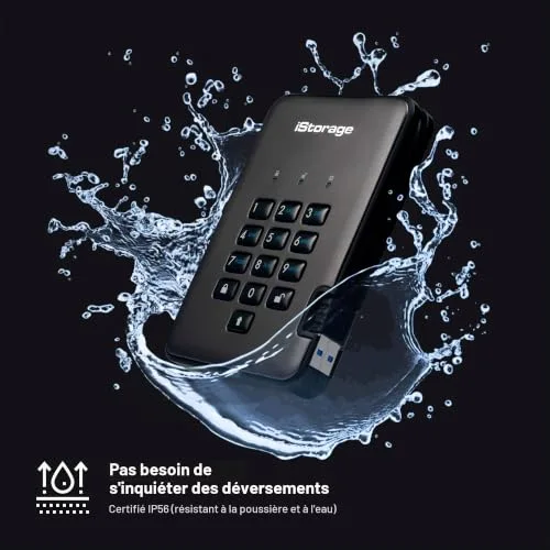 iStorage diskAshur PRO² 2 To - vue 6