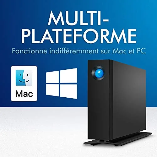 LaCie d2 Professional 16 To - vue 3