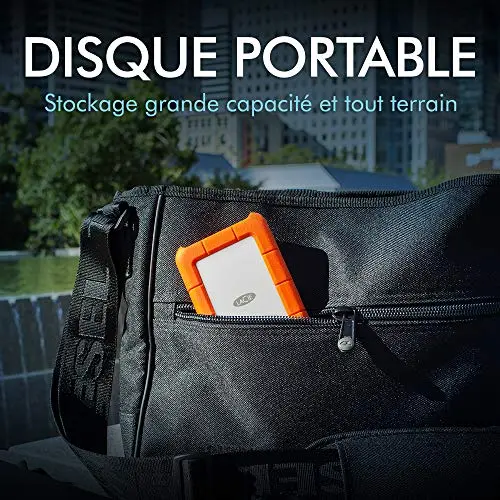 LaCie Rugged Secure STFR2000403 2 To - vue 6
