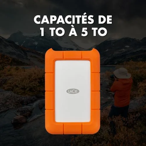 LaCie Rugged USB-C 1 To - vue 7