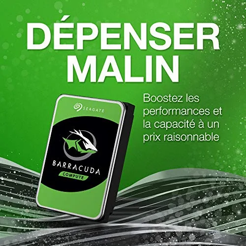 Seagate BarraCuda 2.5" 1TB SATA3 - vue 4
