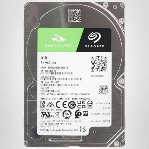 Seagate BarraCuda 5 To 2,5" ST5000LM000 - vue 6
