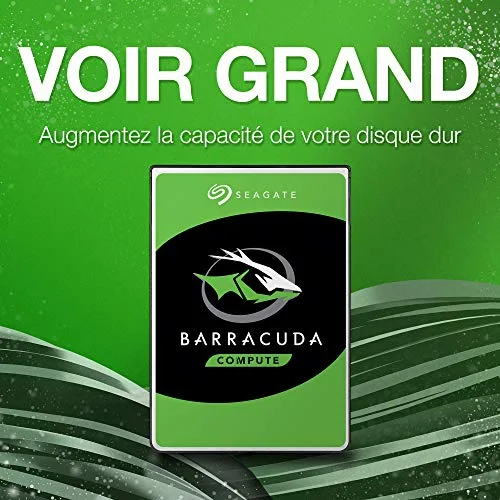 Seagate Barracuda ST3000DM007 3.5 3000 Go Série ATA III 256 Mo Disque dur - vue 2
