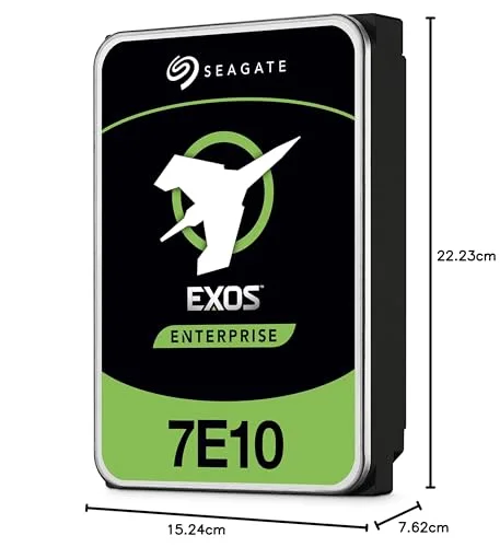 Seagate Exos 7E10 ST6000NM000B 6 To - vue 7