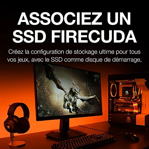 Seagate FireCuda ST8000DXA01 8 To - vue 6