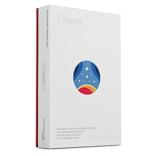 Seagate Game Drive Starfield 5 To Blanc - vue 3