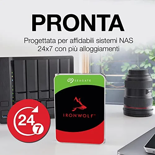 Seagate IronWolf NAS 3,5" 6 To SATA 3 - vue 2