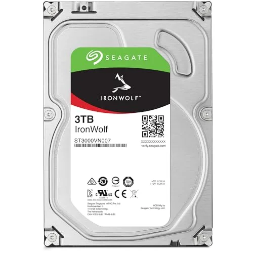 Seagate IronWolf NAS 3 To SATA 3 - vue 2