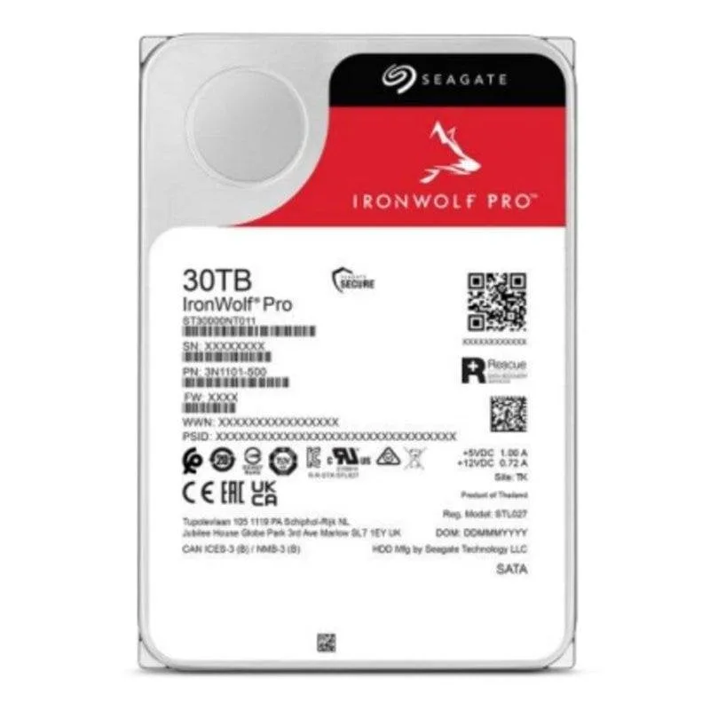 Disque dur Seagate IronWolf Pro 30TB ST30000NT011