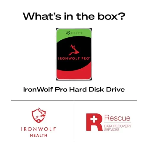 Seagate IronWolf Pro ST28000NT000 28TB - vue 3