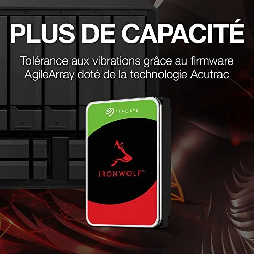Seagate IronWolf ST1000VN008 1 To - vue 3