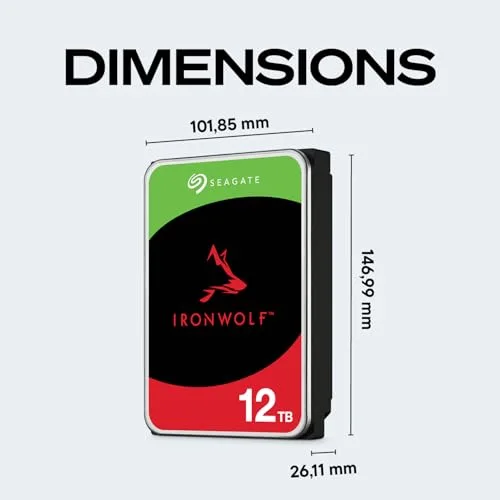 Seagate IronWolf ST12000VN0008 12 To - vue 9