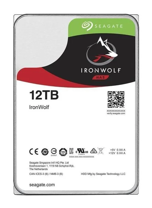 Disque dur Seagate IronWolf ST12000VN0008 12 To