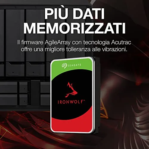 Seagate IronWolf ST2000VN003 2 To NAS - vue 3