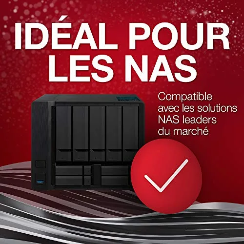 Seagate IronWolf ST8000VN004 8TB NAS - vue 4