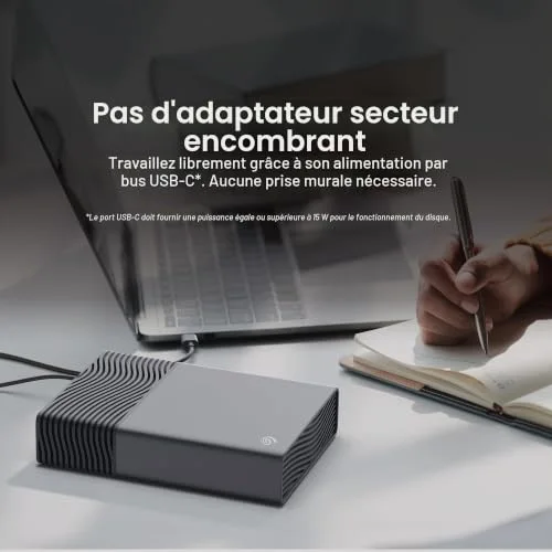 Seagate One Touch STNB8000400 8TB - vue 2