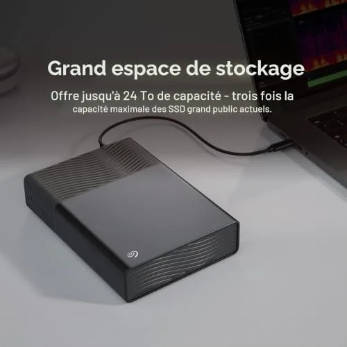 Seagate One Touch STNB8000400 8TB - vue 5