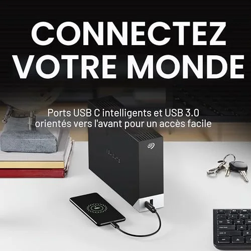Seagate One Touch with Hub STLC6000400 6 To - vue 5
