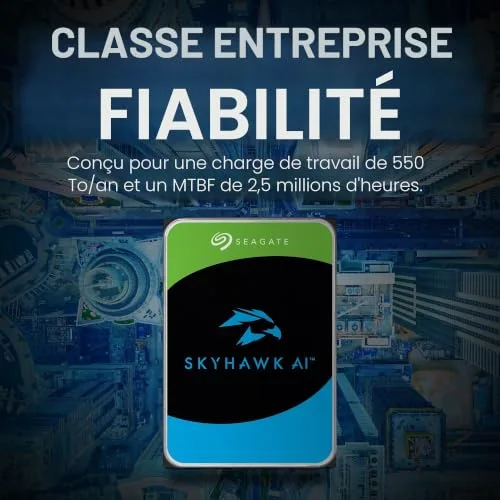 Seagate SkyHawk AI 12 To - vue 3