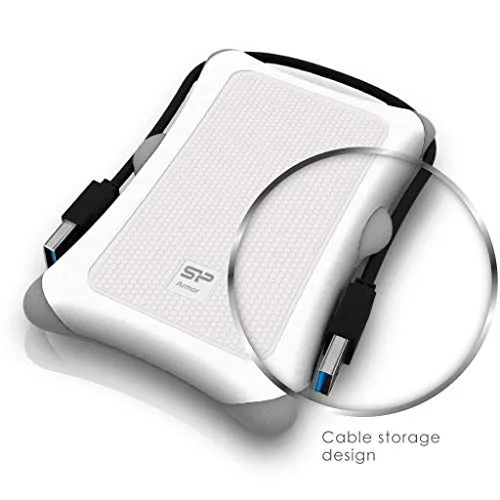 Silicon Power Armor A30 1 To Blanc - vue 3