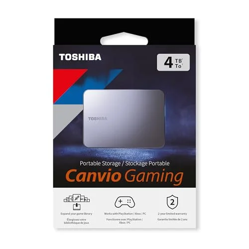 Toshiba Canvio Gaming 4 To - vue 7