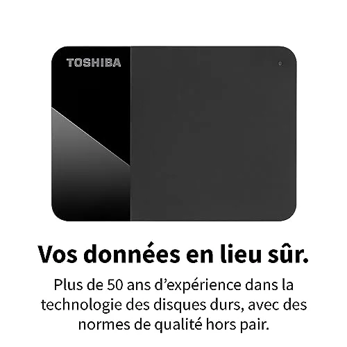 Toshiba Canvio Ready 4000 Go Noir - vue 6