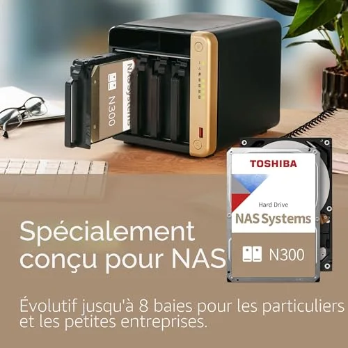Toshiba N300 14TB NAS - vue 2