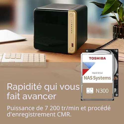 Toshiba N300 14TB NAS - vue 5