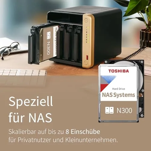 Toshiba N300 NAS 16 To - vue 2