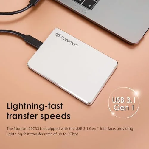 Transcend StoreJet 25C3S 1 To - vue 6