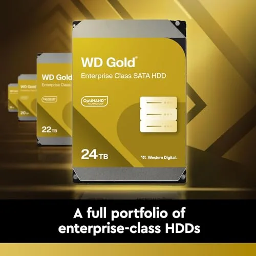 WD Gold 16 To SATA 3 - vue 3