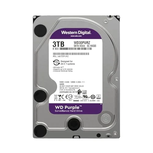 WD Purple 3TB SATA 3 - vue 3