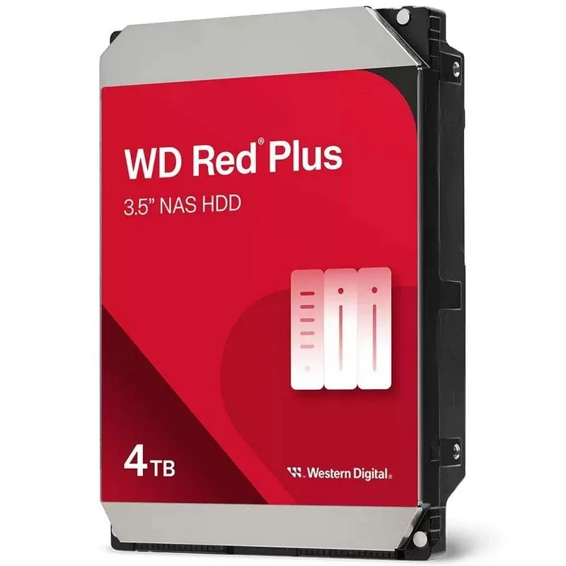 Disque dur Western Digital WD Red Plus 4 To NAS SATA 3