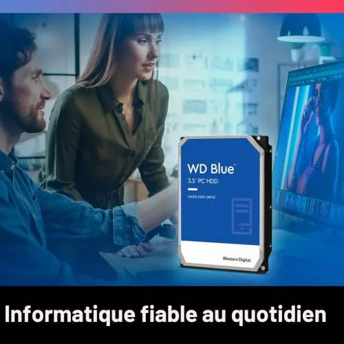 Western Digital Blue 3.5" 3000 Go SATA - vue 3