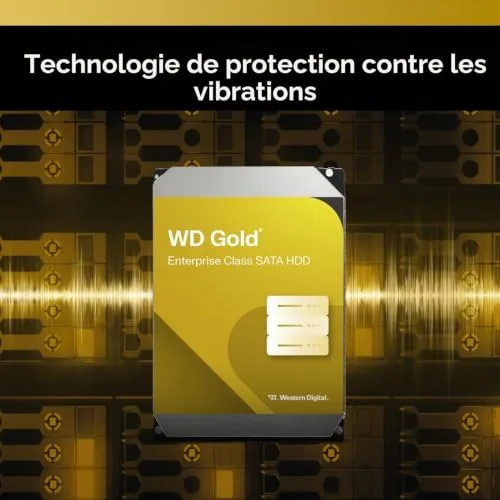 Western Digital Gold WD4004FRYZ 4 To - vue 5