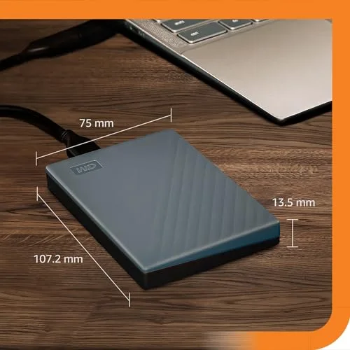 Western Digital My Passport 2 To USB-C - vue 3