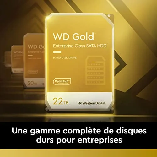 Western Digital WD Gold 18 To (WD181KRYZ) - vue 2