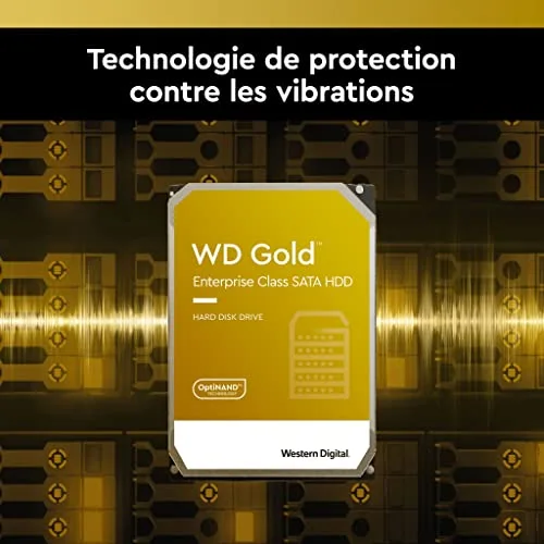 Western Digital WD Gold 18 To (WD181KRYZ) - vue 4