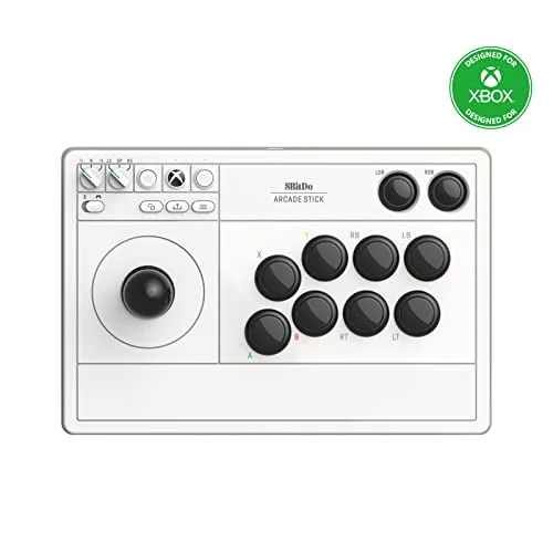 8BitDo Arcade Stick White Edition Xbox