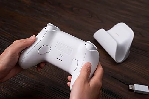 8BitDo Ultimate 2.4G Wireless Hall Effect White Edition - vue 5