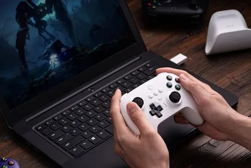 8BitDo Ultimate 2.4G Wireless Hall Effect White Edition - vue 8