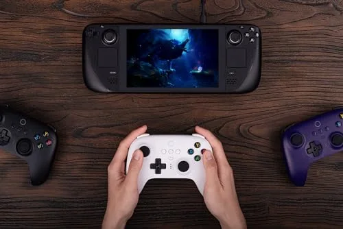 8BitDo Ultimate 2.4G Wireless Hall Effect White Edition - vue 9
